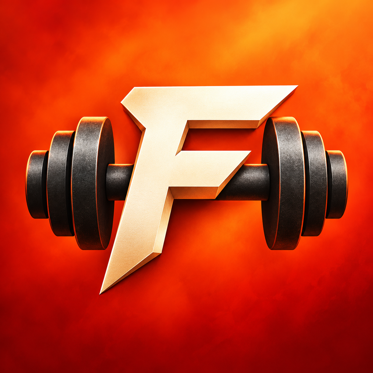 Forged Strength orange F icon